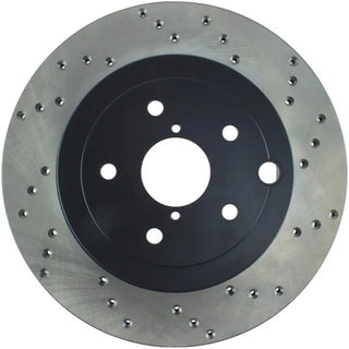 Stoptech Drilled Sport Brake Rotor (LEFT): Subaru BRZ (2017)