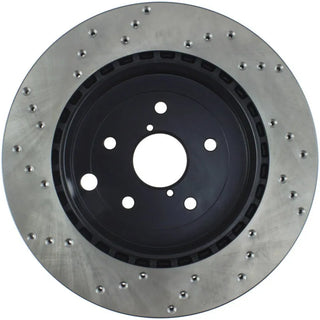 Stoptech Drilled Sport Brake Rotor (LEFT): Subaru BRZ (2017)