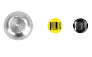 Kartboy Shift Knob: Subaru Models 6 Speed Aluminum Silver