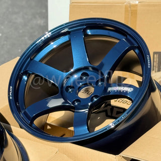 Volk Racing TE37 SAGA S-PLUS / Mag Blue | 18x10 | 18x11 | 5x112 | +25mm | +34mm Offset