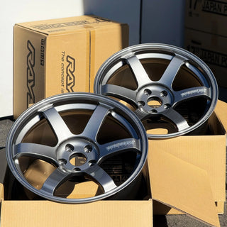 Volk Racing TE37 SAGA S-PLUS / Gunmetal | 18x10 | 18x11 | 5x112 | +25mm | +34mm Offset