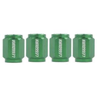Project Kics Racing Green Valve Cap: Fits Most Models