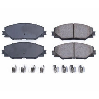 PowerStop Z17 Evolution Ceramic Brake Pads (FRONT): Scion tC (11-16) & Scion iM (16) w/ Hardware