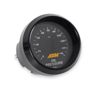 AEM Oil Pressure Gauge Digital 0-150psi 52mm: Fits Most Models