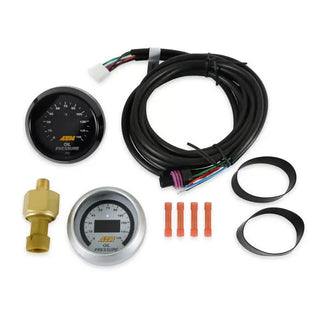 AEM Oil Pressure Gauge Digital 0-150psi 52mm: Fits Most Models