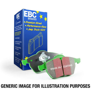 EBC Greenstuff Rear Brake Pads (REAR): Subaru BRZ (17-22) & Toyota 86 (18-20)