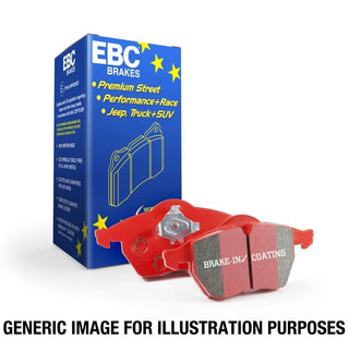 EBC Redstuff Rear Brake Pads (REAR): Infiniti G35 2003 - 2004 (Manual) (Brembo)