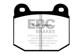 EBC Ultimax2 Rear Brake Pads (REAR): Infiniti G35 2003 - 2004 (Manual) (Brembo)