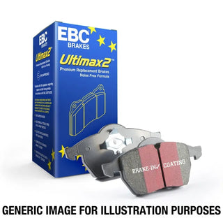 EBC Ultimax2 Rear Brake Pads (REAR): Infiniti G35 2003 - 2004 (Manual) (Brembo)