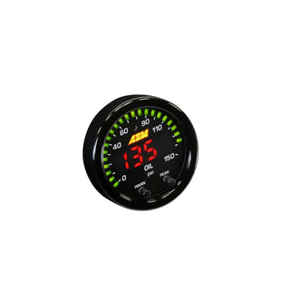 AEM X-Series Oil Pressure Gauge 0-150psi 52mm: Fits Most Models