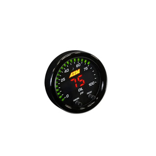 AEM X-Series Oil Pressure Gauge: Fits Most Models