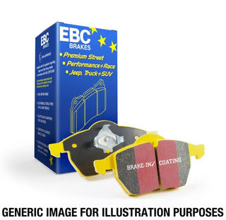 EBC Yellowstuff Brake Pads (REAR): Subaru BRZ (17-22) & Toyota 86 (18-20)