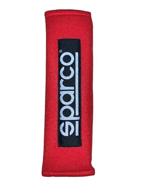 Sparco Harness Belt Pads Competition Series 3 Inch Red: Fits Most Models