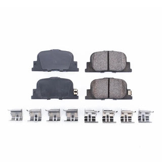 PowerStop Z17 Evolution Ceramic Brake Pads (REAR): Lexus ES300 2000 - 2001 w/ Hardware