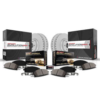 PowerStop Z17 Evolution Geomet Coated Brake Kit (FRONT AND REAR): Scion iM 2016