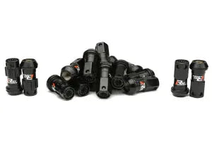 Project Kics R40 Iconix Lug Nuts (Black): Fits Most Subaru Models