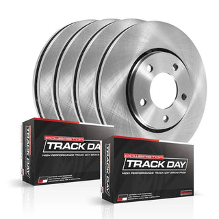 PowerStop Track Day Brake Kit (FRONT AND REAR): Subaru BRZ (13-20) & Toyota 86 (17-20)