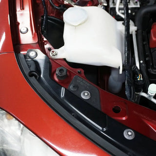 ZSPEC Metric Fender Fastener Kit M6-1.0x20mm, 10-Pack, Stainless Steel & Billet Aluminum for Multiple Toyota, Subaru, Scion Models