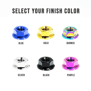 ZSPEC Front Shock Tower Nuts for 2013-2020 Subaru BRZ, 2013-2016 Scion FR-S, 2017-2020 Toyota 86, WRX, Outback, Impreza, STI, Titanium Grade-5