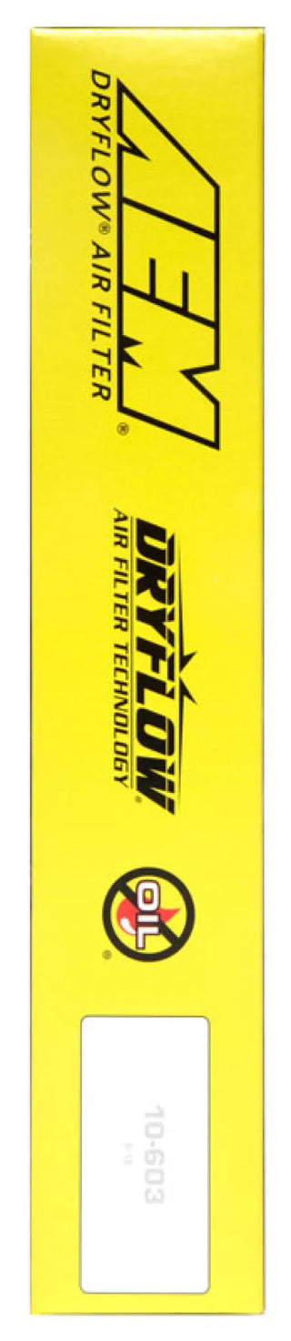 AEM Induction DryFlow Air Filter: Subaru BRZ (17-24), Toyota 86 (17-20) & Toyota GR86 (22-24)
