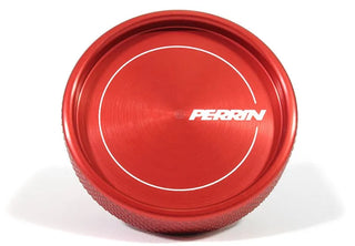 Perrin Performance Oil Cap Round Style: Fits Most Subaru Models