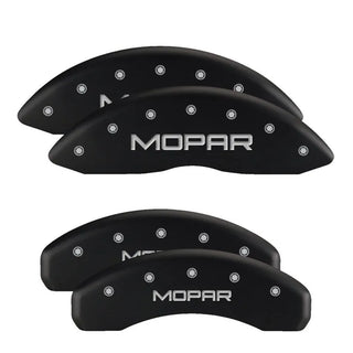 MGP Caliper Covers (FRONT AND REAR): Scion tC 2005 - 2010 w/ Black Finish Silver Ch