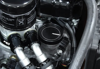 Perrin Performance Oil Cap Round Style: Fits Most Subaru Models