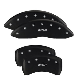MGP Caliper Covers (Black) (FRONT AND REAR): Fits Most Scion xB Models