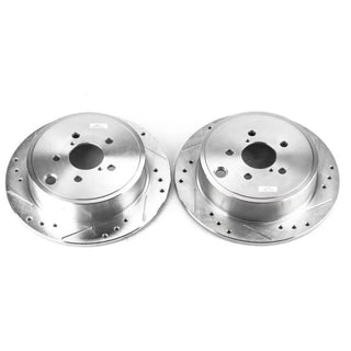 PowerStop Evolution Drilled and Slotted Rotors (REAR): Subaru BRZ (13-16)
