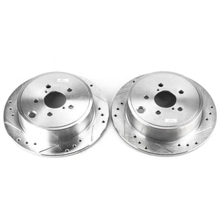 PowerStop Evolution Drilled and Slotted Rotors (REAR): Subaru BRZ (13-16)