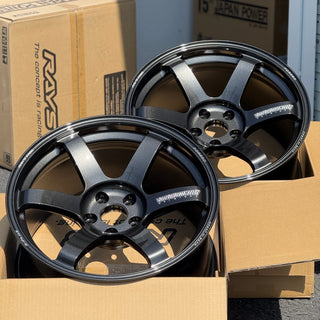 Volk Racing TE37 SAGA S-PLUS / Diamond Dark Gunmetal | 18x10 | 18x11 | 5x112 | +25mm | +34mm Offset