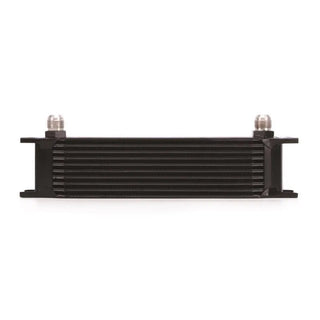Mishimoto Universal 10 Row Oil Cooler (Black): Fits Most Models