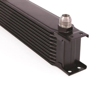 Mishimoto Universal 10 Row Oil Cooler (Black): Fits Most Models