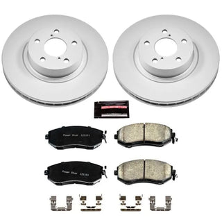 PowerStop Z17 Evolution Geomet Coated Brake Kit (FRONT): Subaru BRZ (13-16)