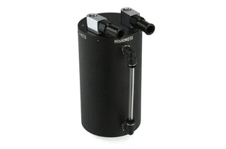 Mishimoto Universal Aluminum Oil Catch Can Large Black: Fits Most Models