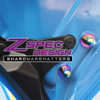 ZSPEC Titanium Stage-3 Dress Up Bolts Fastener Kit for 2022-2026 Toyota GR86 & Subaru BRZ