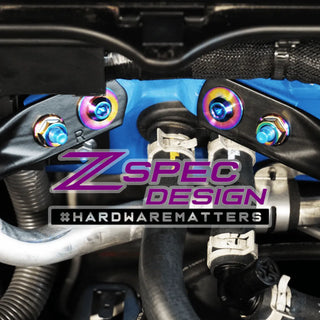 ZSPEC Titanium Stage-3 Dress Up Bolts Fastener Kit for 2022-2026 Toyota GR86 & Subaru BRZ