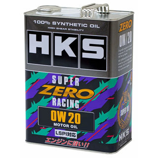HKS Super Zero Racing Oil 0W-20 4L Can: Fits Most Models