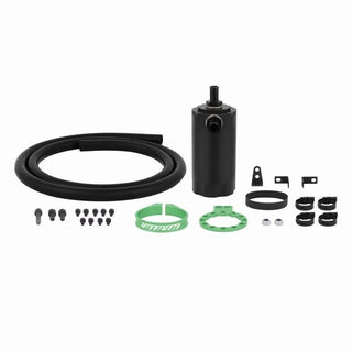 Mishimoto Universal Baffled Oil Catch Can: Fits Most Models w/ Green Insert