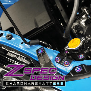 ZSPEC Titanium Stage-2 Dress Up Bolts Fastener Kit for 2022-2026 Toyota GR86 & Subaru BRZ