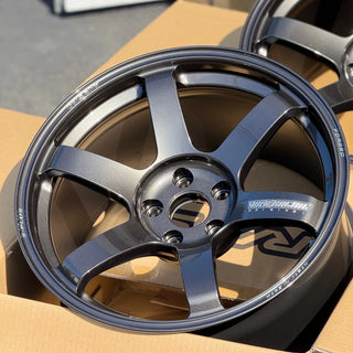 Volk Racing TE37 SAGA S-PLUS / Diamond Black | 18x10 | 18x11 | 5x112 | +25mm | +34mm Offset