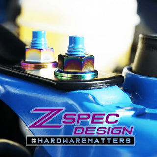 ZSPEC Titanium Stage-2 Dress Up Bolts Fastener Kit for 2022-2026 Toyota GR86 & Subaru BRZ