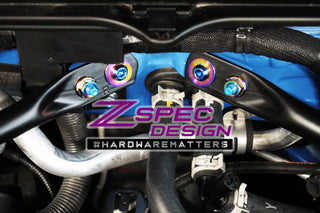 ZSPEC Titanium Stage-2 Dress Up Bolts Fastener Kit for 2022-2026 Toyota GR86 & Subaru BRZ