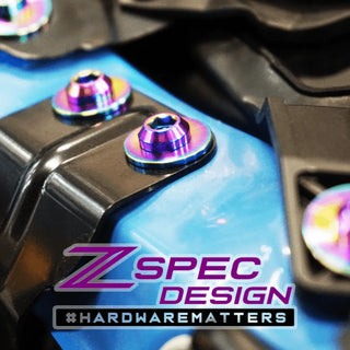 ZSPEC Titanium Stage-2 Dress Up Bolts Fastener Kit for 2022-2026 Toyota GR86 & Subaru BRZ