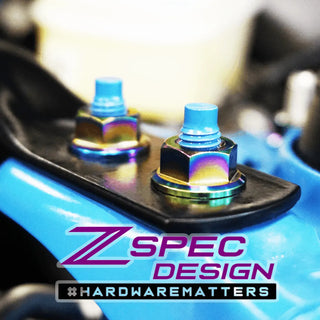 ZSPEC Titanium Stage-2 Dress Up Bolts Fastener Kit for 2022-2026 Toyota GR86 & Subaru BRZ