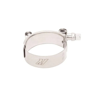 Mishimoto Stainless-Steel T-Bolt Clamp: Fits Most Models 1.89 Inch (48.01 mm) to 2.13 Inch (54 mm)