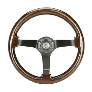 NRG 350mm Deep Dish Steering Wheel: Fits Most Models with Hub Adapter