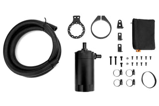Mishimoto Universal Baffled Oil Catch Can: Fits Most Models w/ Black Insert