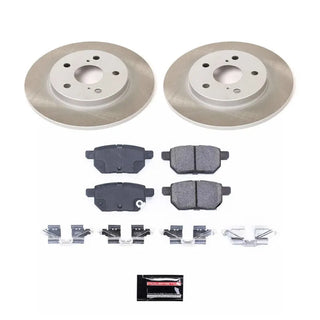 PowerStop Rear Semi-Coated Rotor Kit (REAR): Scion xB 2008 - 2015