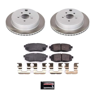 PowerStop Rear Semi-Coated Rotor Kit: Fits Most BRZ/FR-S/86/GR86 Models
